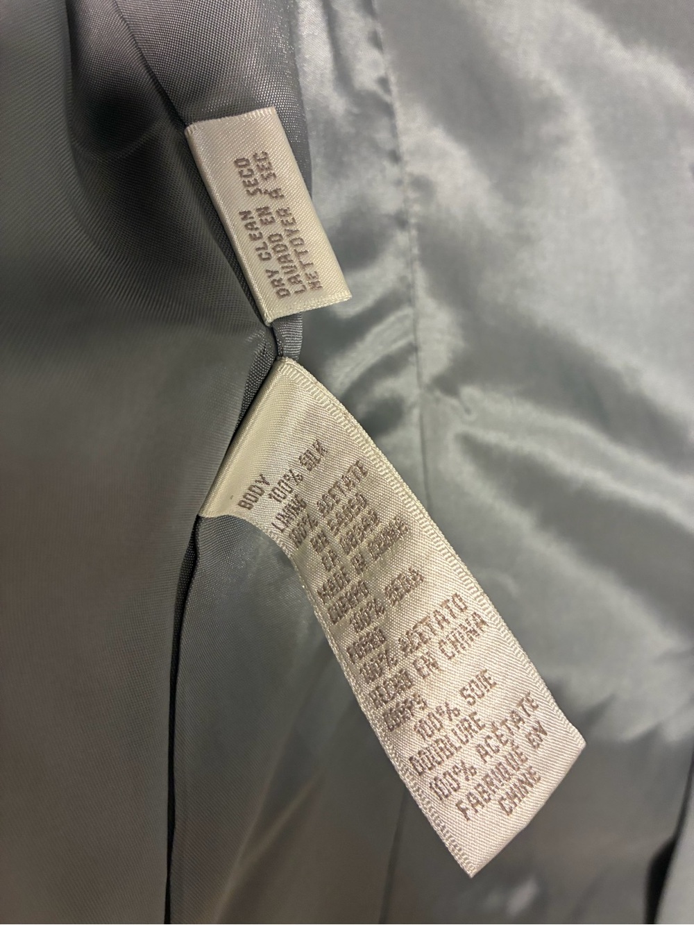 VTG 90s Jones New York 100% 2 Piece Set Suit Blazer Pants - Picture 13 of 14